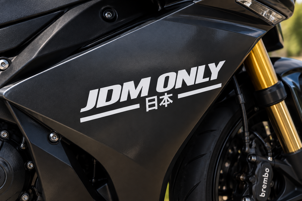 Sticker JDM Only – Japanese Domestic Market, Tuning Auto Moto