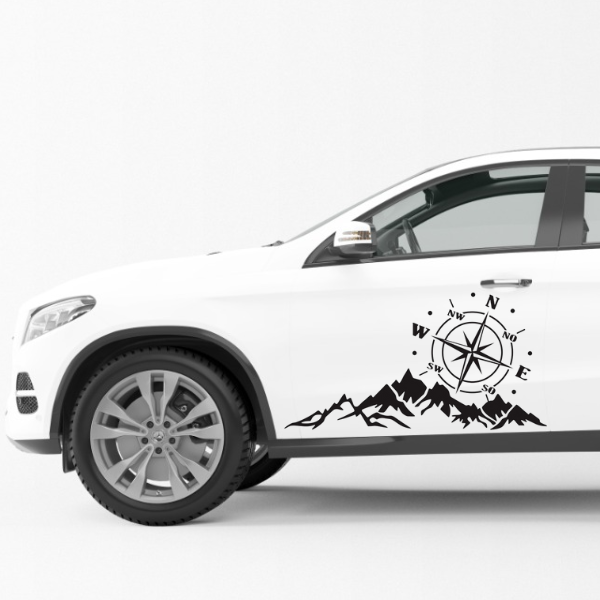 Sticker Compas v2 off-road
