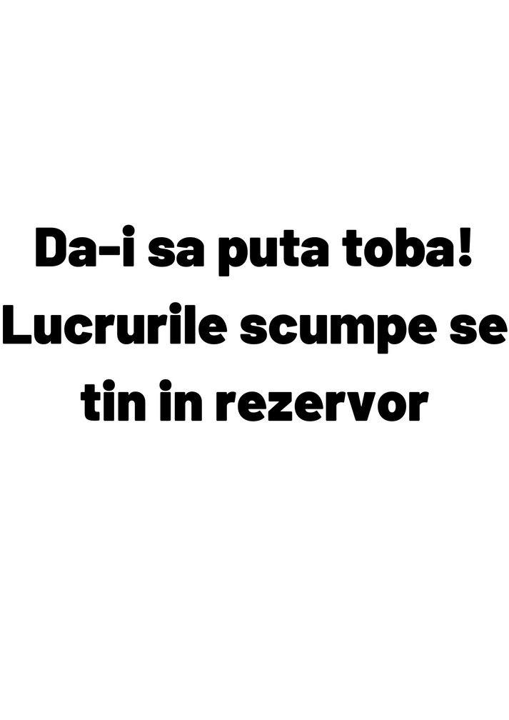 Sticker Da-i sa puta toba