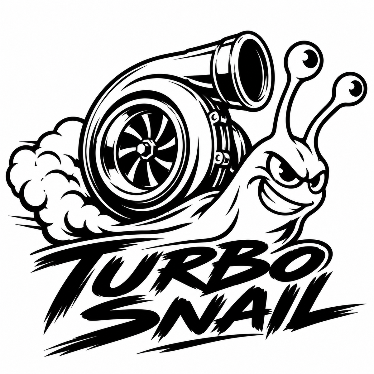 Sticker Auto Turbo Snail – Melc Turbo JDM Racing Tuning