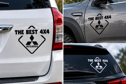 Sticker Mitsubishi – The Best 4x4 Off-Road