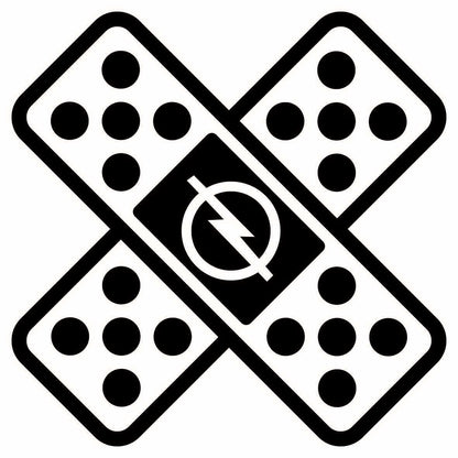 Sticker Leucoplast dublu - Opel