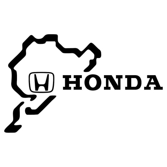 Sticker Honda on Nurburgring