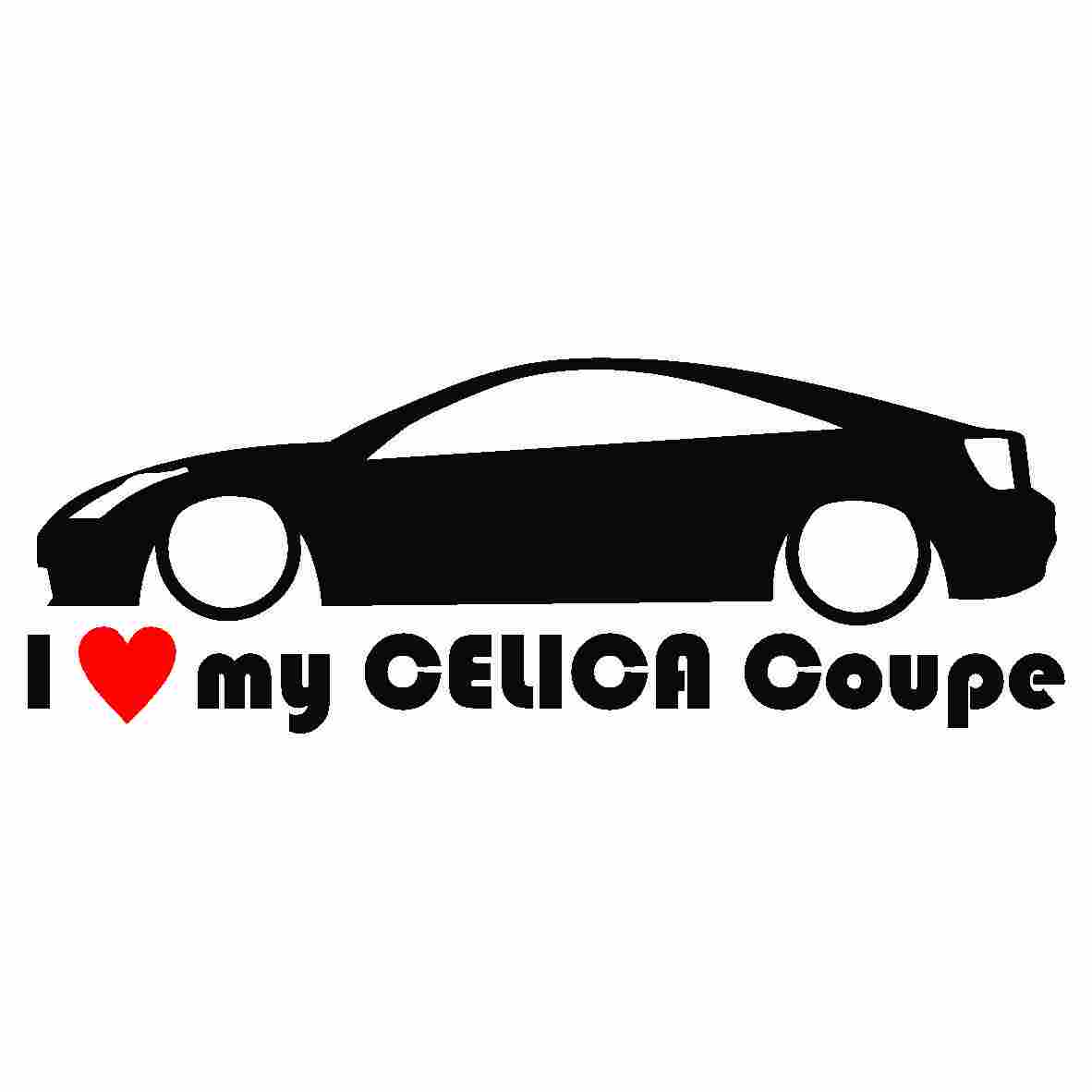 I love my celica coupe-Toyota