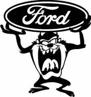 Sticker Taz Ford