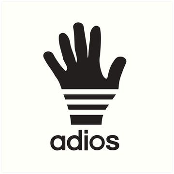 Sticker Adios