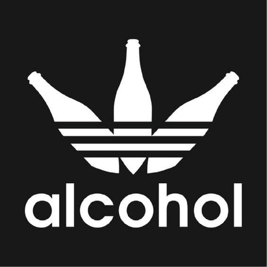 Sticker alcohol