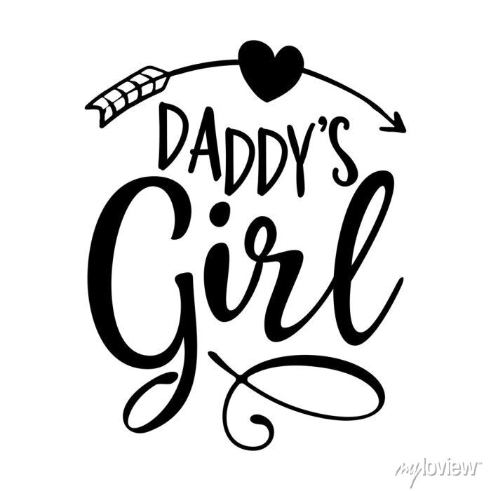 Sticker daddy's girl