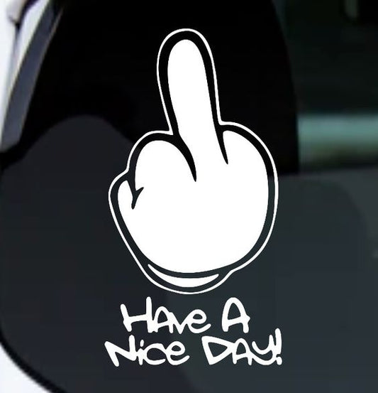 Sticker have a nice day