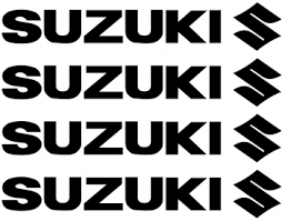 Set 4 stickere manere Suzuki