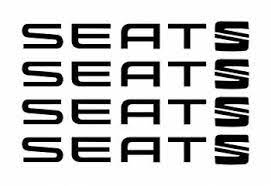 Set 4 stickere manere Seat