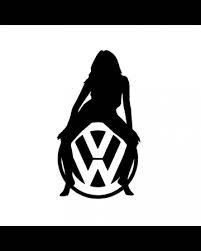 Sticker Fata VW 2