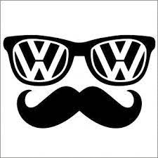 Sticker Ochelari VW 1
