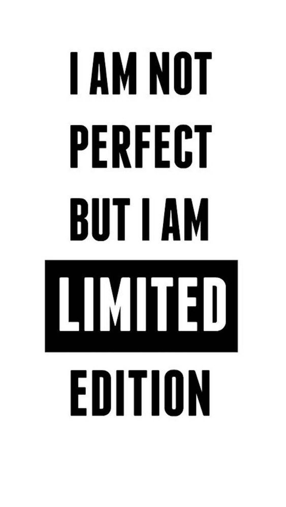 Sticker i'm not perfect