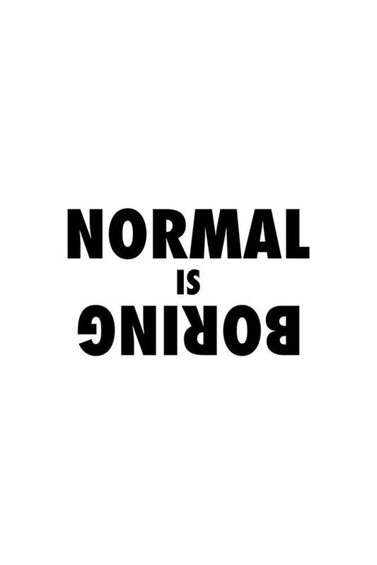 Sticker normal is boring