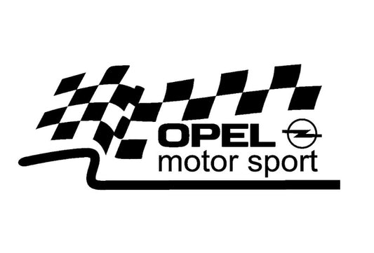 Sticker opel motor sport