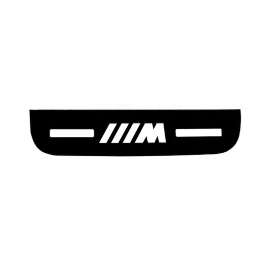 Sticker Colant Banda Stop Frana pentru BMW Seriile 3 si 4, E46 E90 E92 E93 F30 F32 F33 F34 G20 Negru