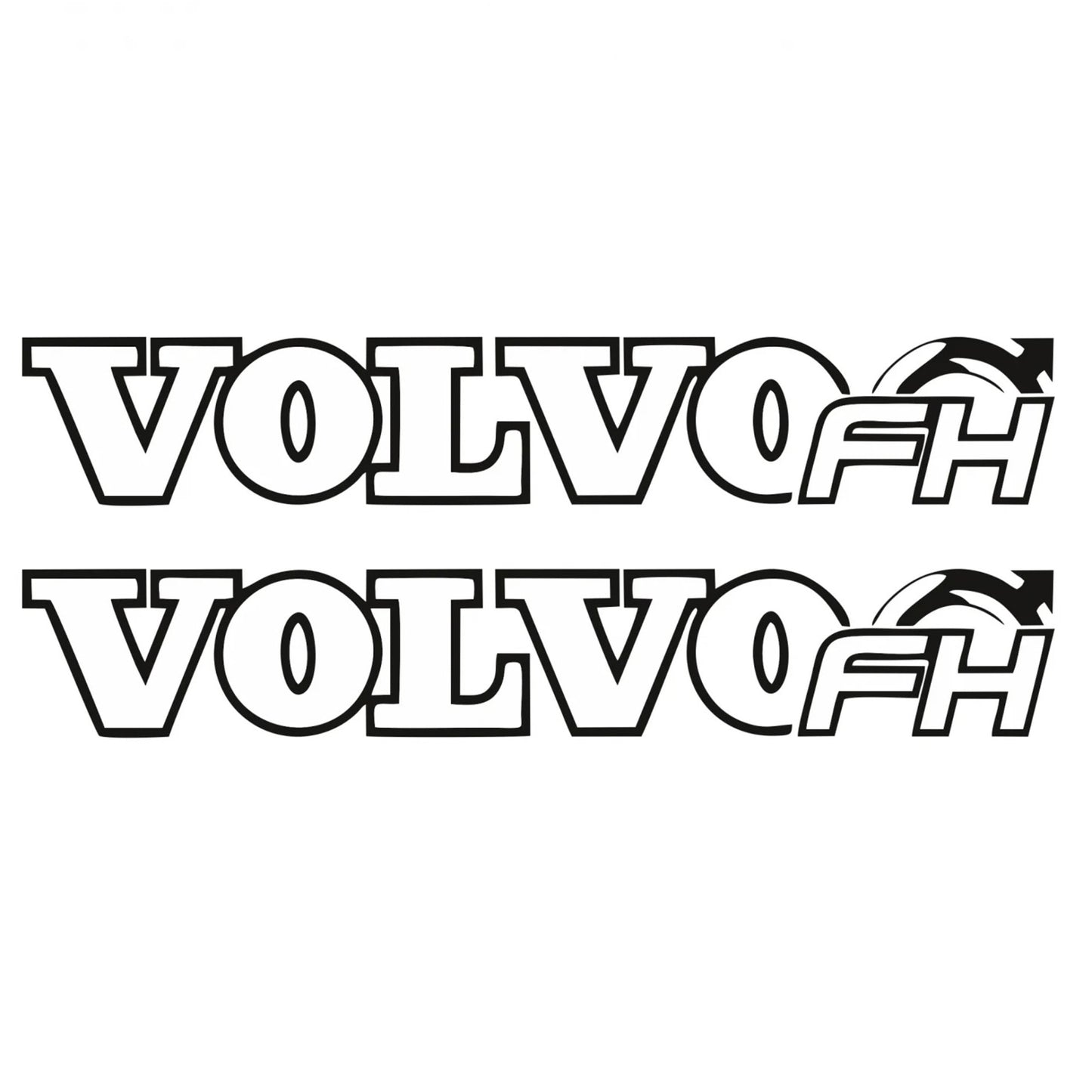 Set 2 buc Stickere Autocolante VOLVO FH