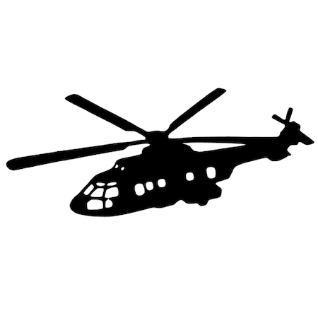 Sticker Elicopter