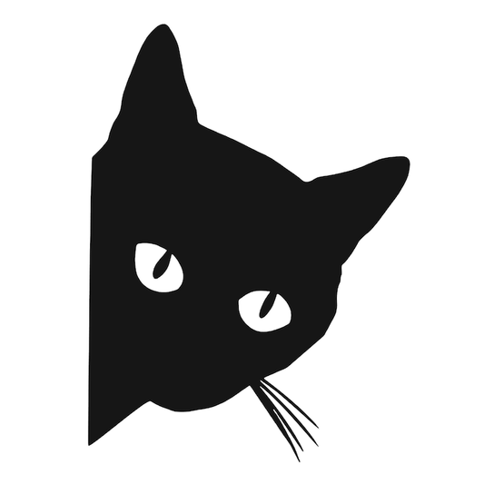 Sticker decorativ, rezistent la apa si soare, Pisica