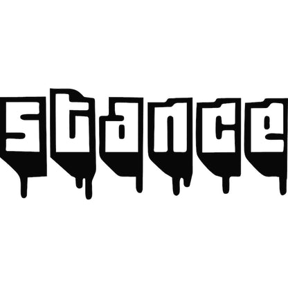 Sticker auto rezistent, ''Stance''