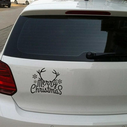 Sticker decorativ auto Merry Christmas
