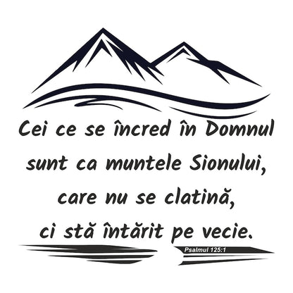 Sticker, verset din Biblie