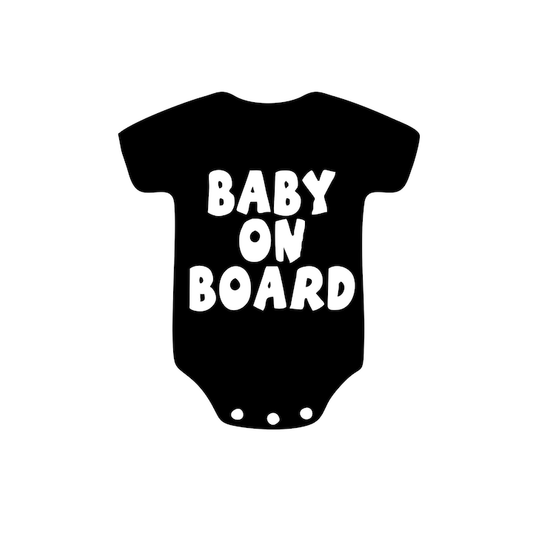 Sticker Baby on board tricou