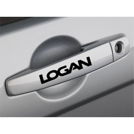 Set 4 stickere manere Logan 10x2cm