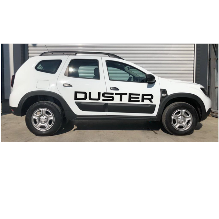 Stickere Scris DUSTER pentru laterale
