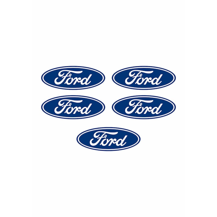 Sticker Pdf Ford Set 5 stickere sigla Ford – Depozitul de Stickere