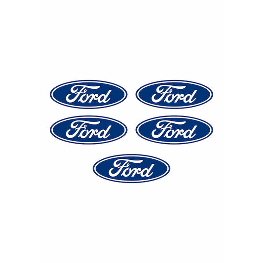 Set 5 stickere sigla Ford