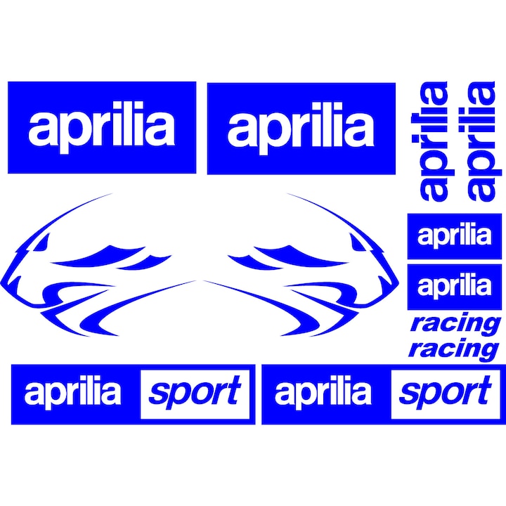 Set Stickere Aprilia Moto v2