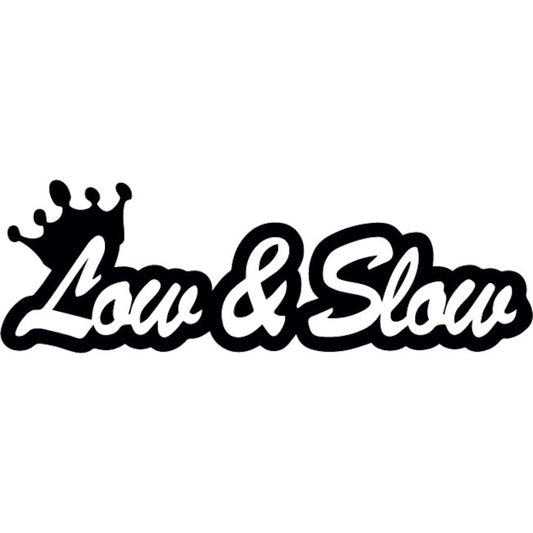 Sticker auto - Low & Slow - 40x13cm
