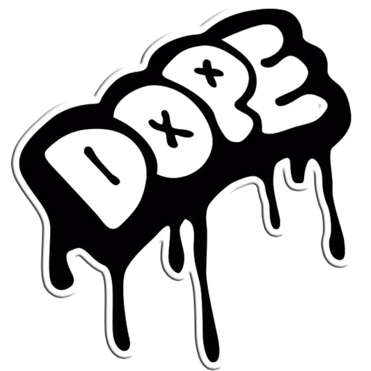 Sticker auto decorativ, rezistent la apa si UV, Dope