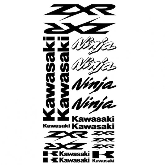 Set stickere decorative Motocicleta Kawasaki NINJA ZXR