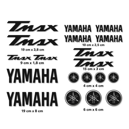 Set 19 stickere Yamaha Tmax v2