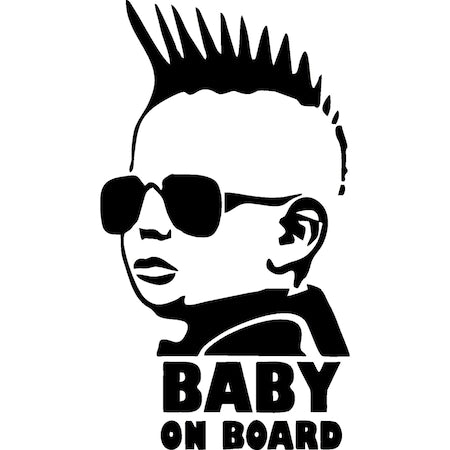 Sticker Baby on Board 7