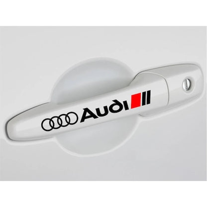 Set 4 stickere manere Audi model 2