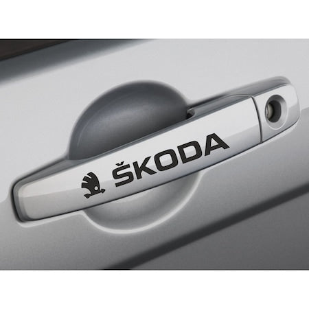 Set 4 stickere manere Skoda