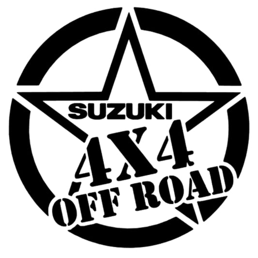 Sticker auto decorativ Stea Suzuki 4x4