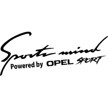 Sticker Opel Sports Mind