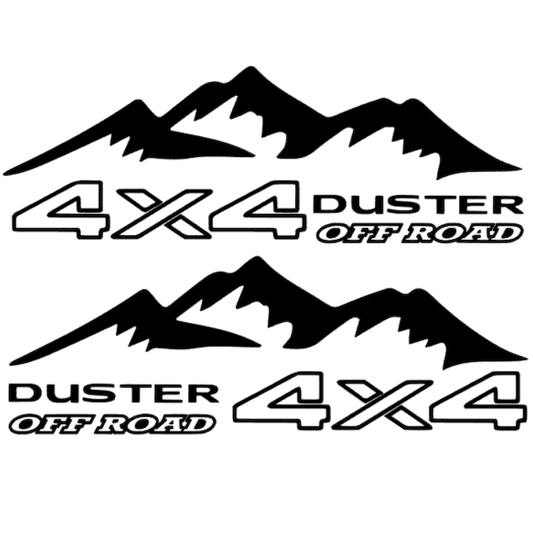 Set stickere off road Duster (stanga+dreapta)
