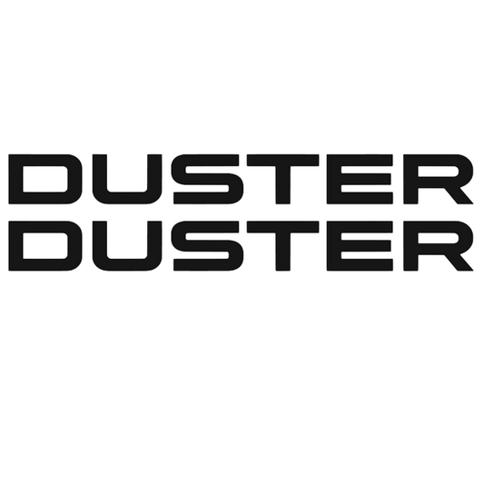 Stickere Scris DUSTER pentru laterale