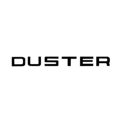 Sticker DUSTER Capota sau caroserie, rezistent
