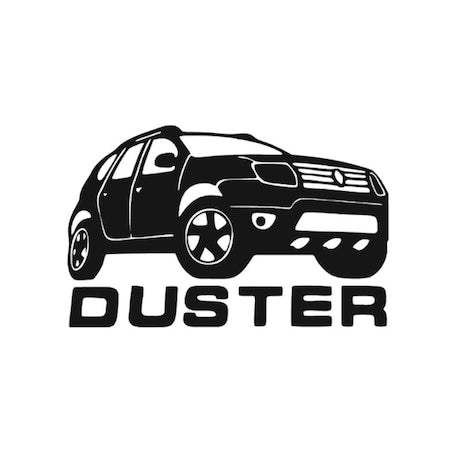 Sticker Silueta Duster