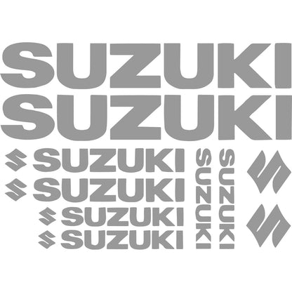 Set 10 Stickere moto Suzuki