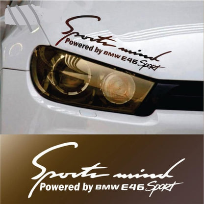 Sticker Sports Mind BMW E46