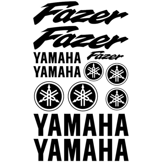 Set 12 Stickere decorative Yamaha Fazer