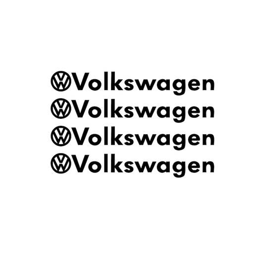 Set stickere auto, manere usa - Volkswagen, VW 13x2cm